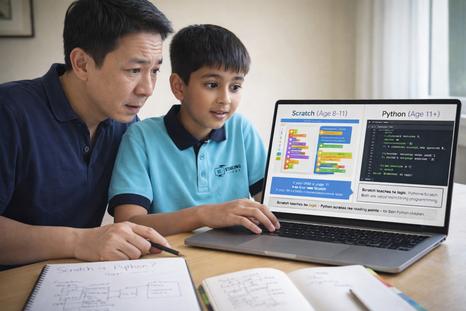 Scratch or Python First? The Exact Answer for Your Child's Age and Experience